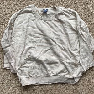 Like new fun zebra print democracy sweater sz L